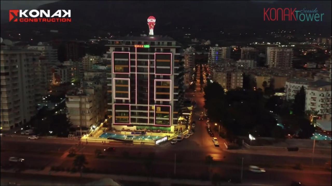 Konak Seaside Tower-King'S Apartments Mahmutlar Esterno foto